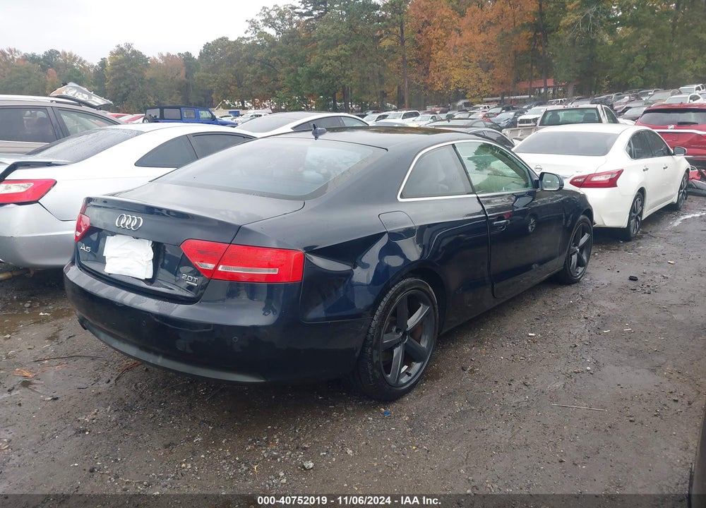 2011 AUDI A5 2.0T PREMIUM VIN: WAULFAFR6BA081782