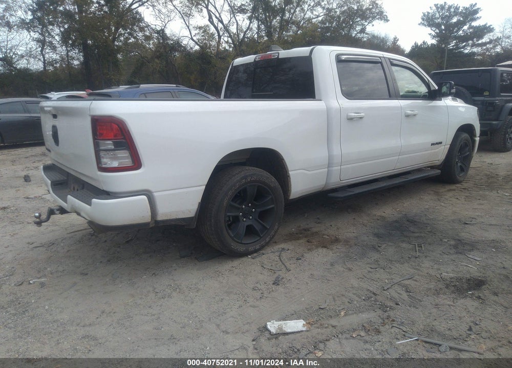 2022 RAM 1500 BIG HORN 4X2 6'4 BOX VIN: 1C6RREMT8NN436417