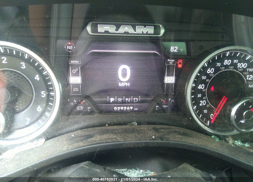 2022 RAM 1500 BIG HORN 4X2 6'4 BOX VIN: 1C6RREMT8NN436417