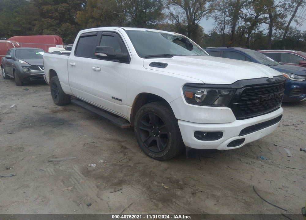 2022 RAM 1500 BIG HORN 4X2 6'4 BOX VIN: 1C6RREMT8NN436417