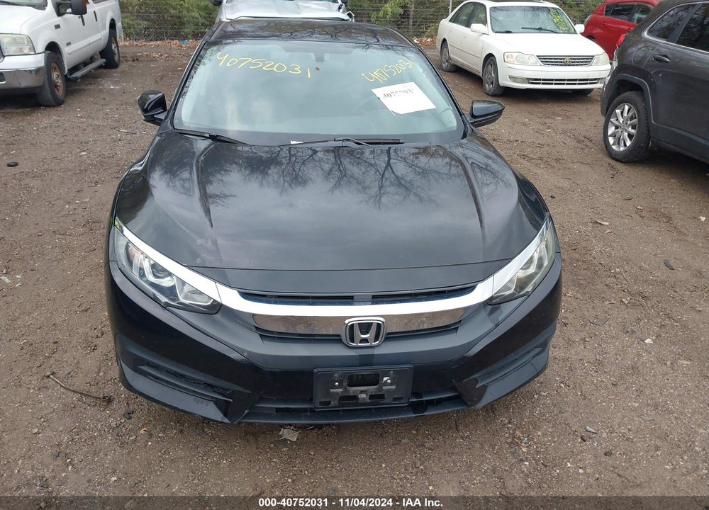 2016 HONDA CIVIC LX VIN: 19XFC2F50GE056473