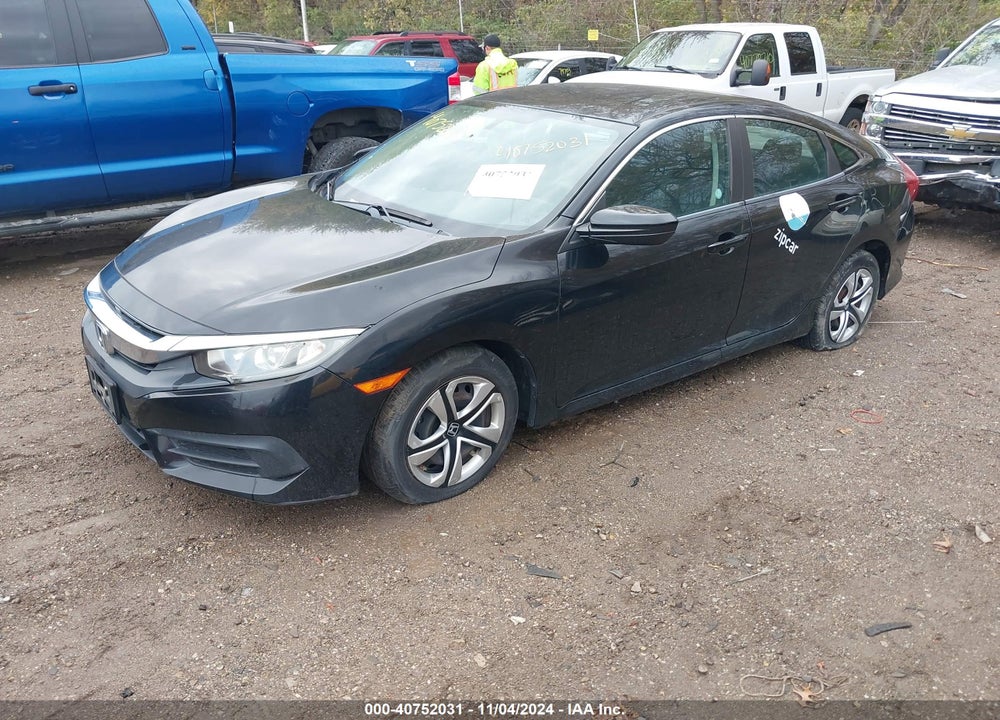 2016 HONDA CIVIC LX VIN: 19XFC2F50GE056473