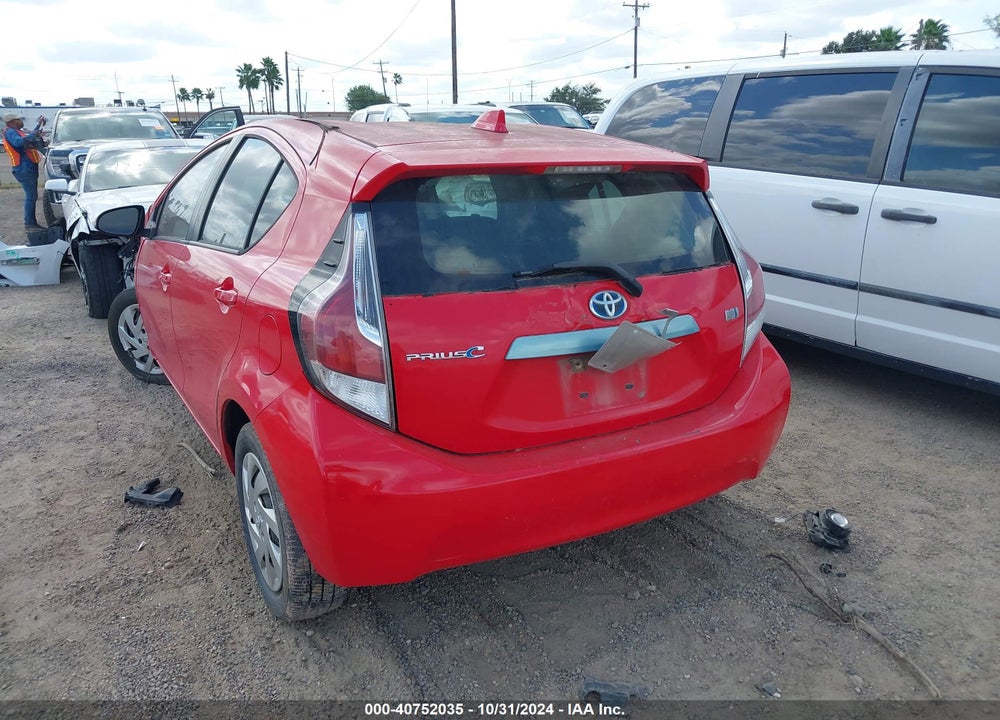 2015 TOYOTA PRIUS C TWO VIN: JTDKDTB39F1576128