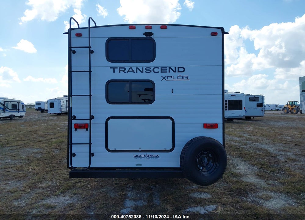 2021 GRAND DESIGN TRANSCEND TRAVEL TRAILER VIN: 573TT3326MDD00669