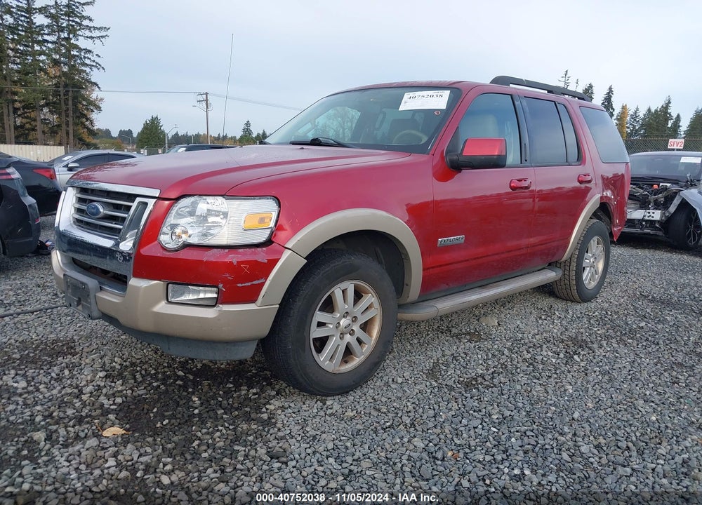 2008 FORD EXPLORER EDDIE BAUER VIN: 1FMEU74E08UA25103