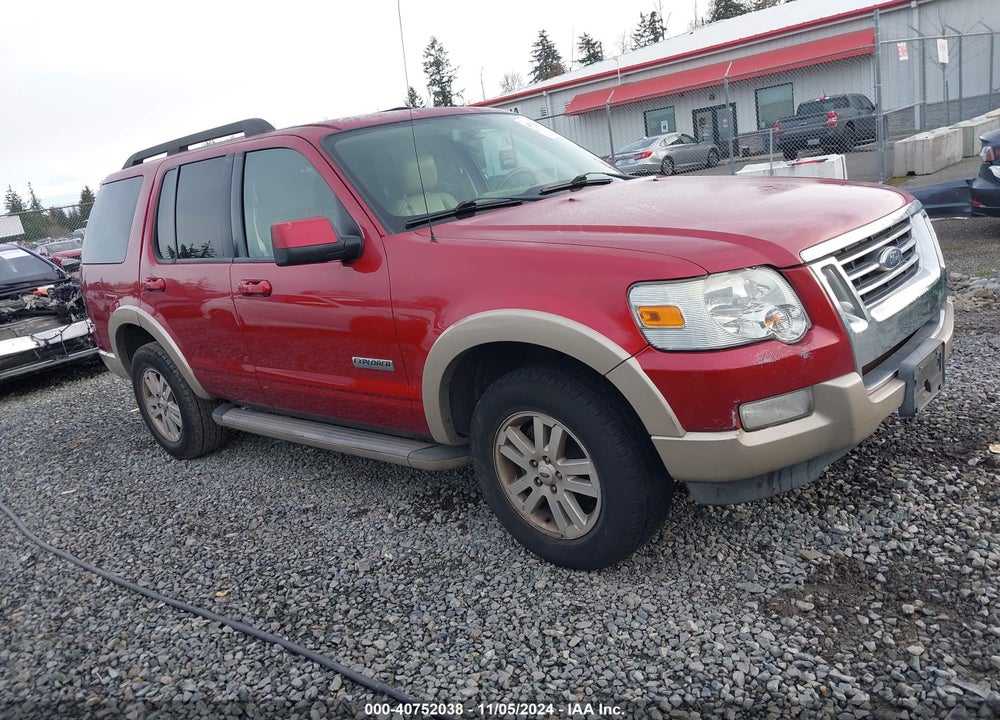 2008 FORD EXPLORER EDDIE BAUER VIN: 1FMEU74E08UA25103