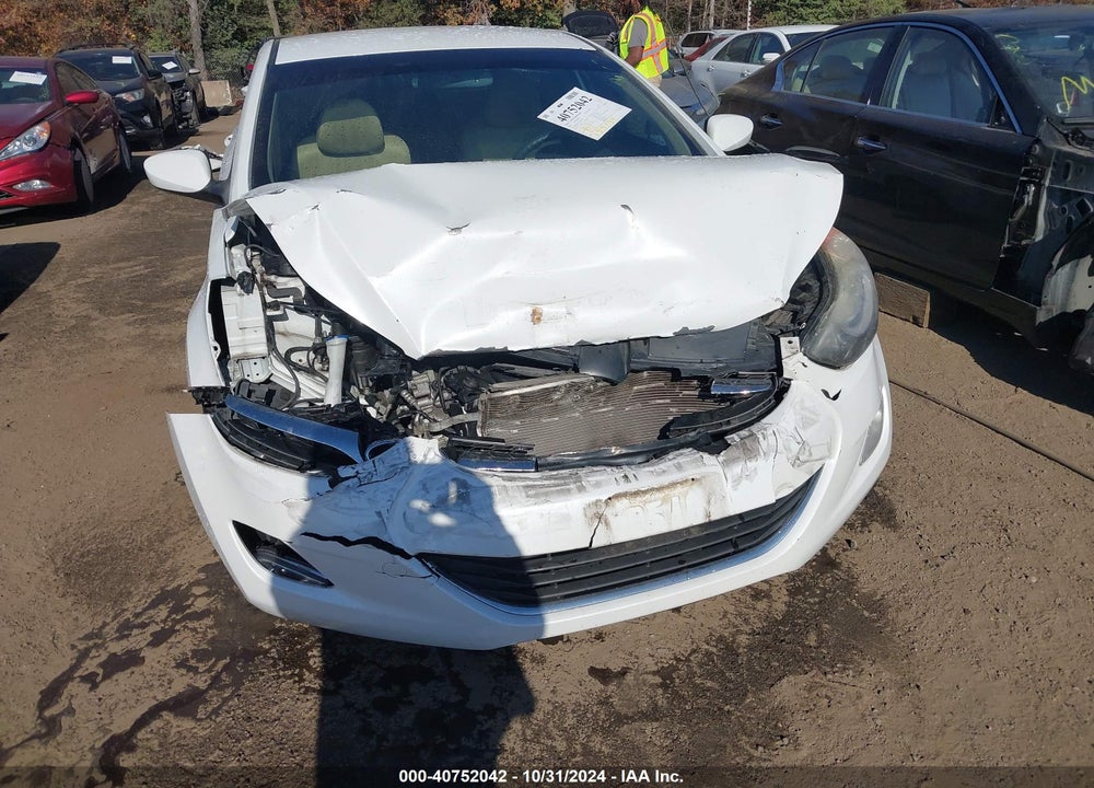 2012 HYUNDAI ELANTRA GLS VIN: 5NPDH4AE3CH067906