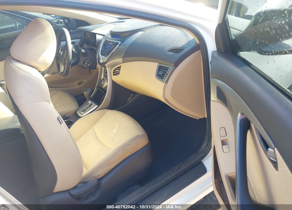 2012 HYUNDAI ELANTRA GLS VIN: 5NPDH4AE3CH067906