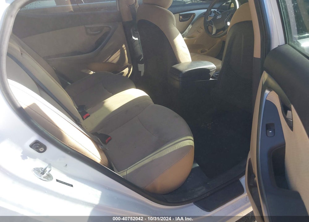 2012 HYUNDAI ELANTRA GLS VIN: 5NPDH4AE3CH067906