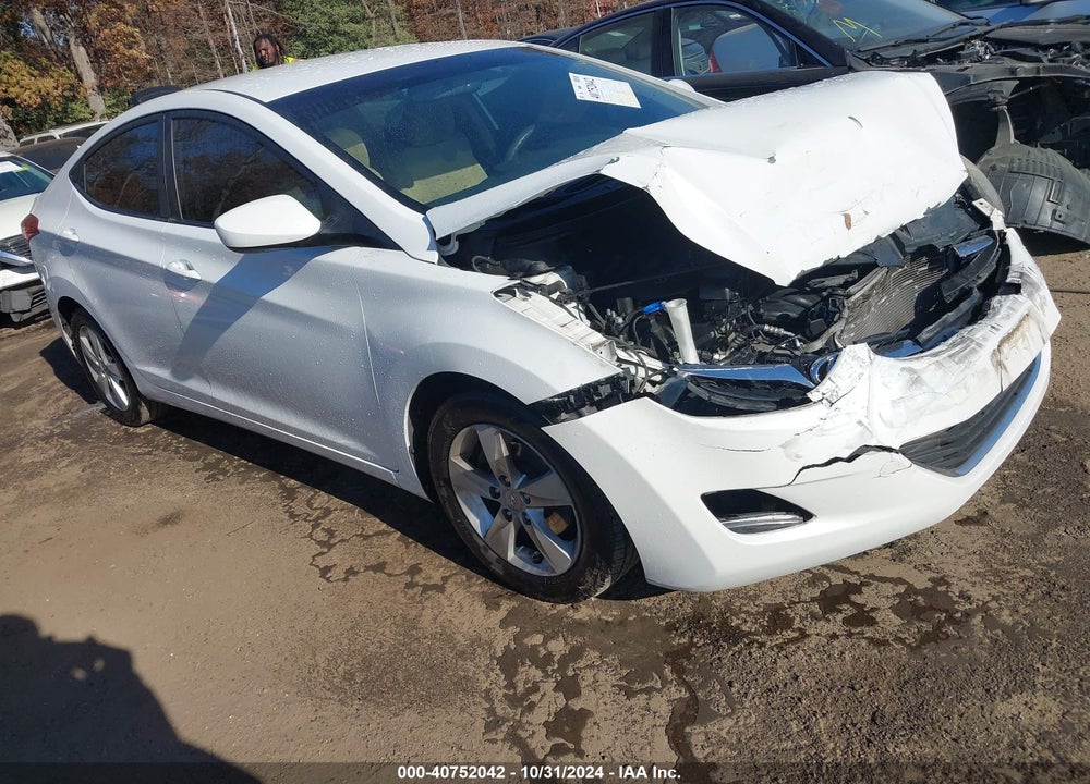 2012 HYUNDAI ELANTRA GLS VIN: 5NPDH4AE3CH067906