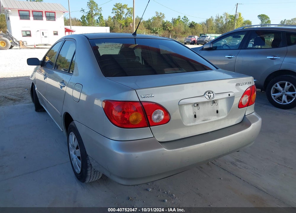 2003 TOYOTA COROLLA LE VIN: 2T1BR38E83C110126