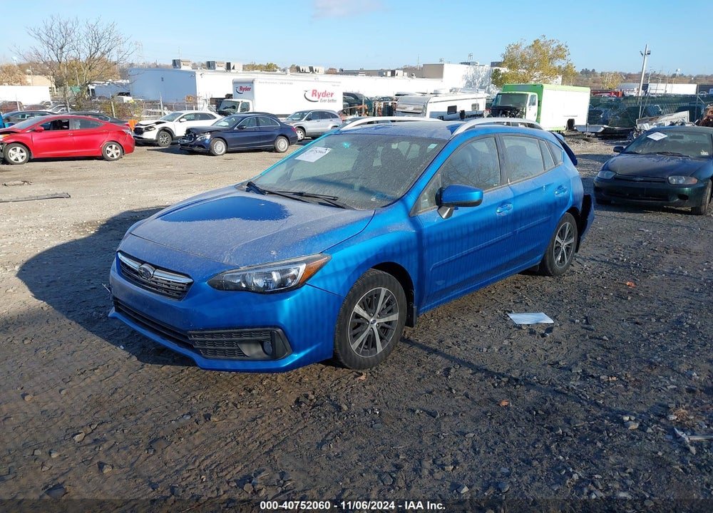 2021 SUBARU IMPREZA VIN: 4S3GTAD61M3711026