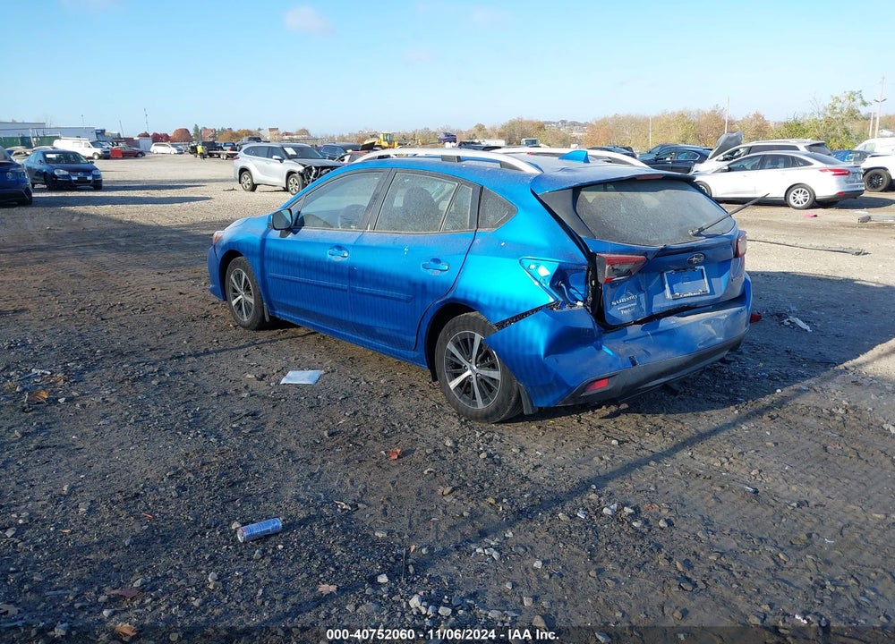 2021 SUBARU IMPREZA VIN: 4S3GTAD61M3711026