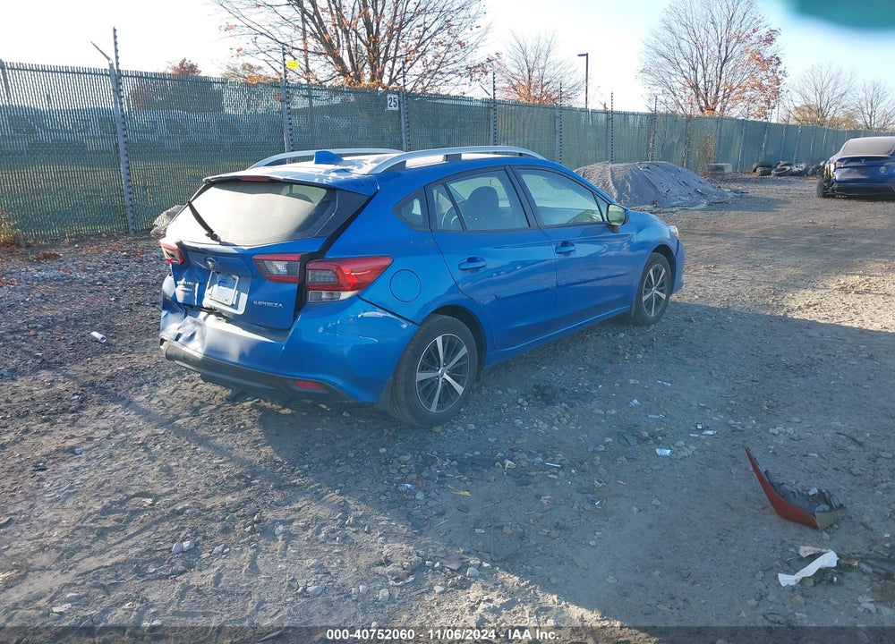 2021 SUBARU IMPREZA VIN: 4S3GTAD61M3711026