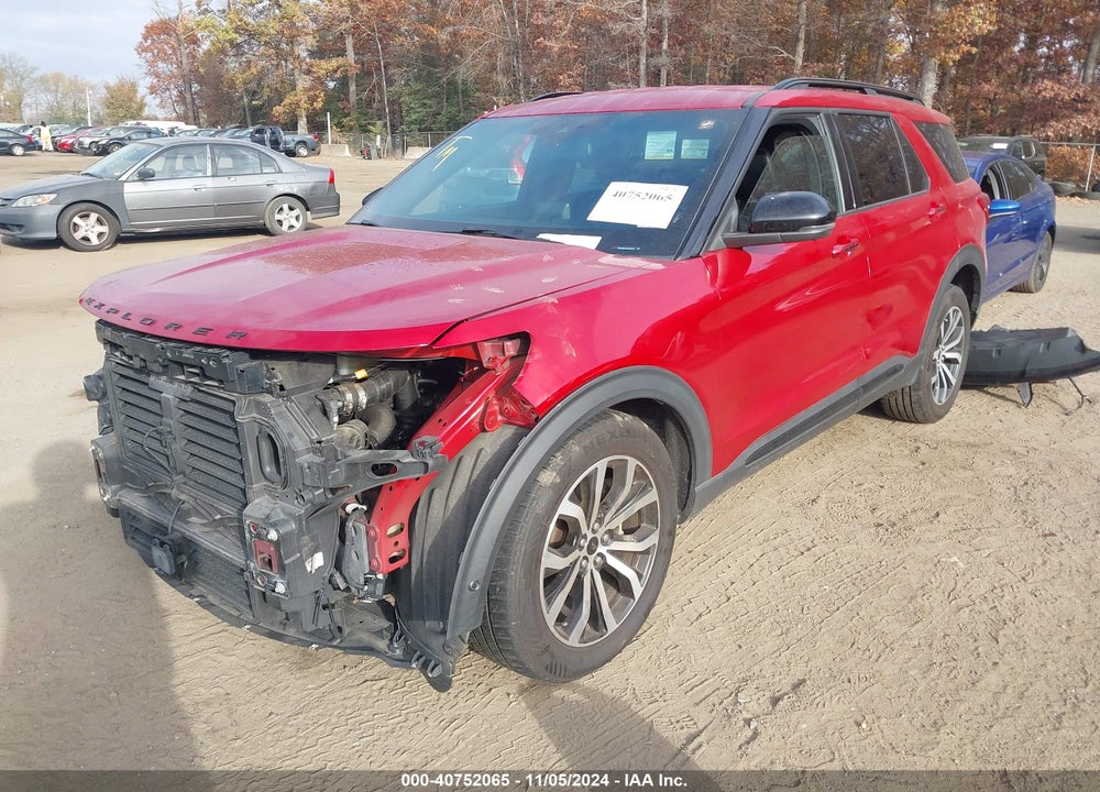 2020 FORD EXPLORER ST VIN: 1FM5K8GC8LGC56523
