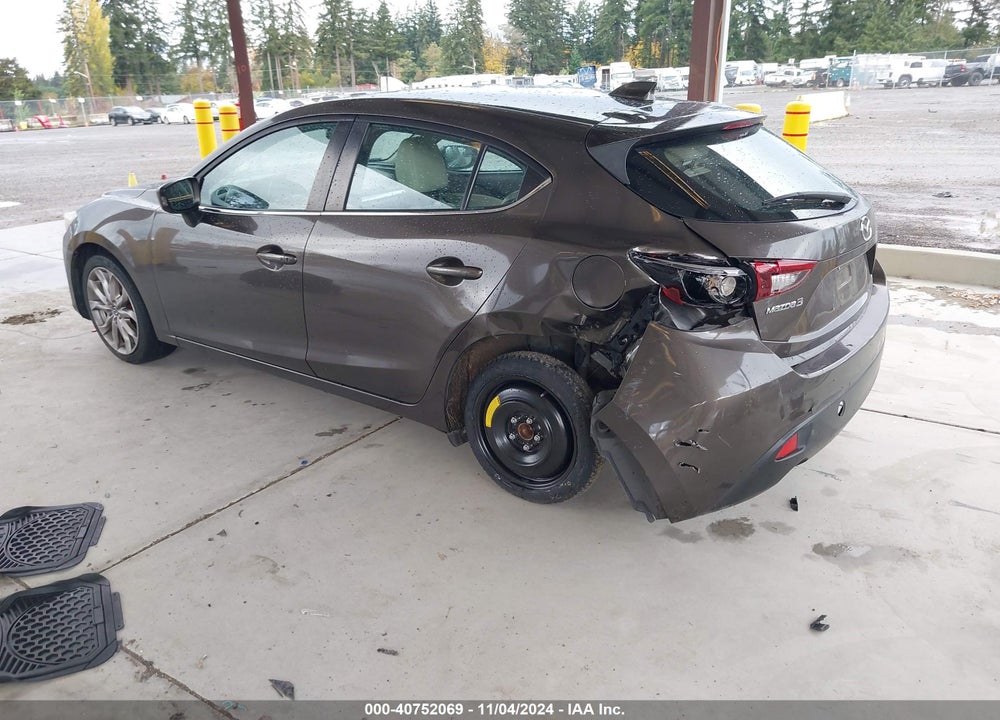 2014 MAZDA 3 S GRAND TOURING VIN: JM1BM1M32E1209118