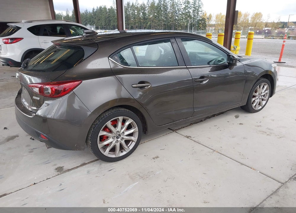 2014 MAZDA 3 S GRAND TOURING VIN: JM1BM1M32E1209118