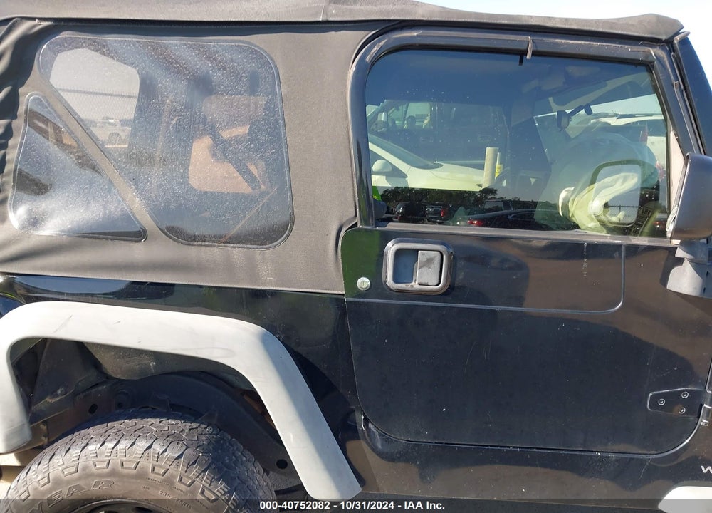2005 JEEP WRANGLER X VIN: 1J4FA39S65P370083