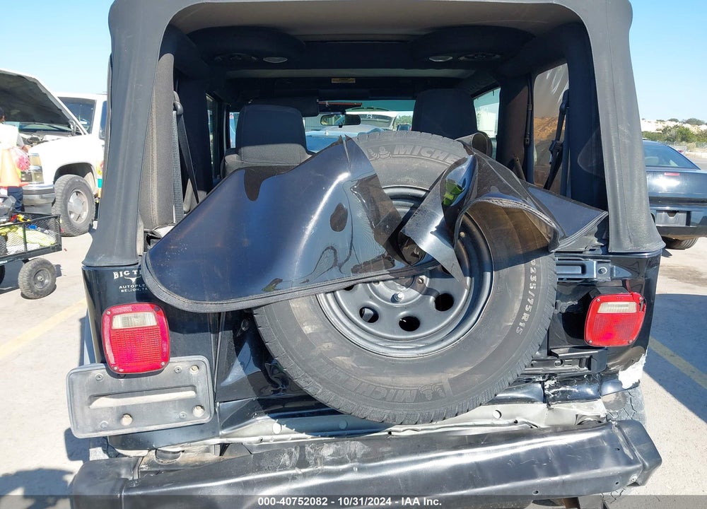 2005 JEEP WRANGLER X VIN: 1J4FA39S65P370083