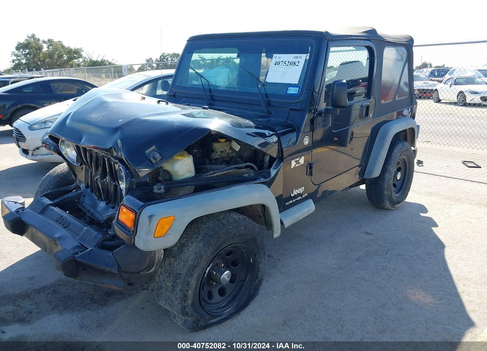 2005 JEEP WRANGLER X VIN: 1J4FA39S65P370083
