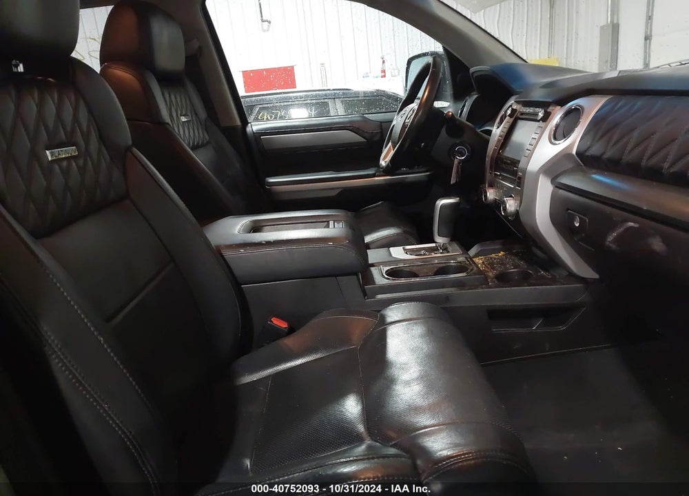 2014 TOYOTA TUNDRA PLATINUM 5.7L V8 VIN: 5TFAY5F10EX403145