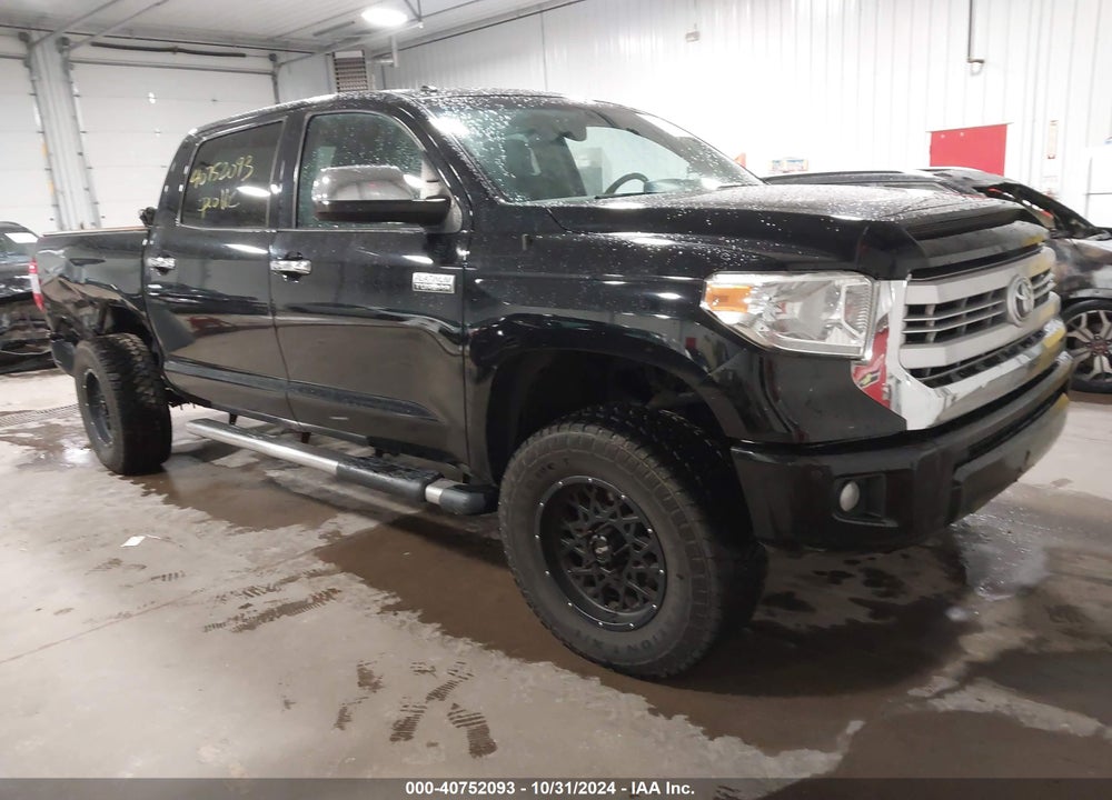 2014 TOYOTA TUNDRA PLATINUM 5.7L V8 VIN: 5TFAY5F10EX403145