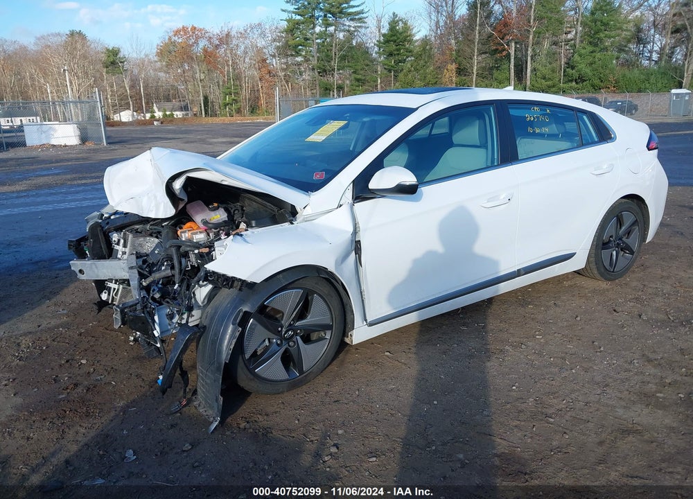 2022 HYUNDAI IONIQ HYBRID SEL VIN: KMHC85LC6NU276493