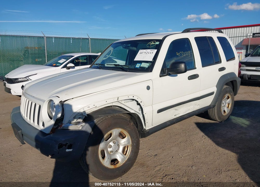 2006 JEEP LIBERTY SPORT VIN: 1J4GL48K16W283849