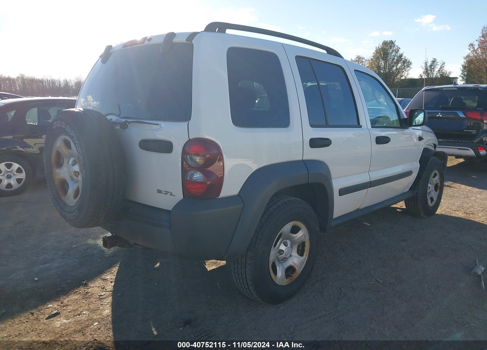 2006 JEEP LIBERTY SPORT VIN: 1J4GL48K16W283849