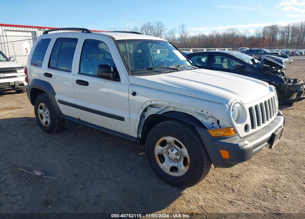 2006 JEEP LIBERTY SPORT VIN: 1J4GL48K16W283849