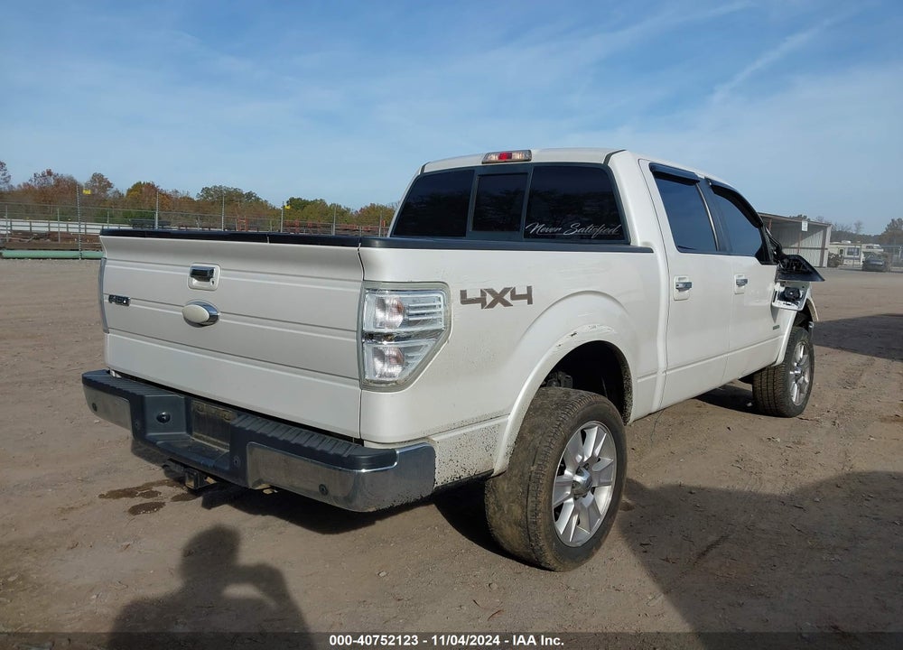 2013 FORD F-150 LARIAT VIN: 1FTFW1ET4DKD39551