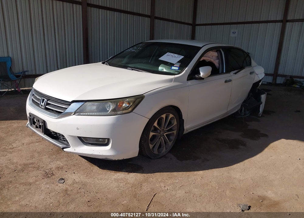 2013 HONDA ACCORD SPORT VIN: 1HGCR2F57DA256543