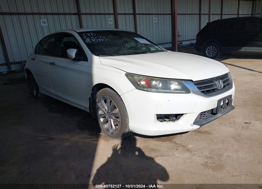 2013 HONDA ACCORD SPORT VIN: 1HGCR2F57DA256543