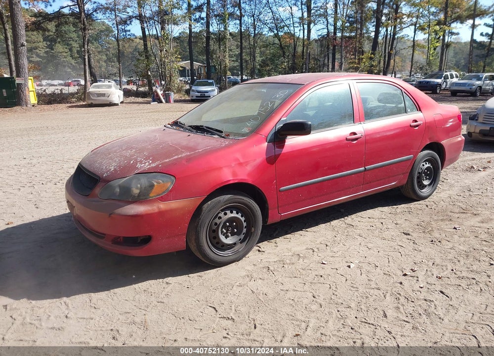 2008 TOYOTA COROLLA CE VIN: 2T1BR32E48C858713