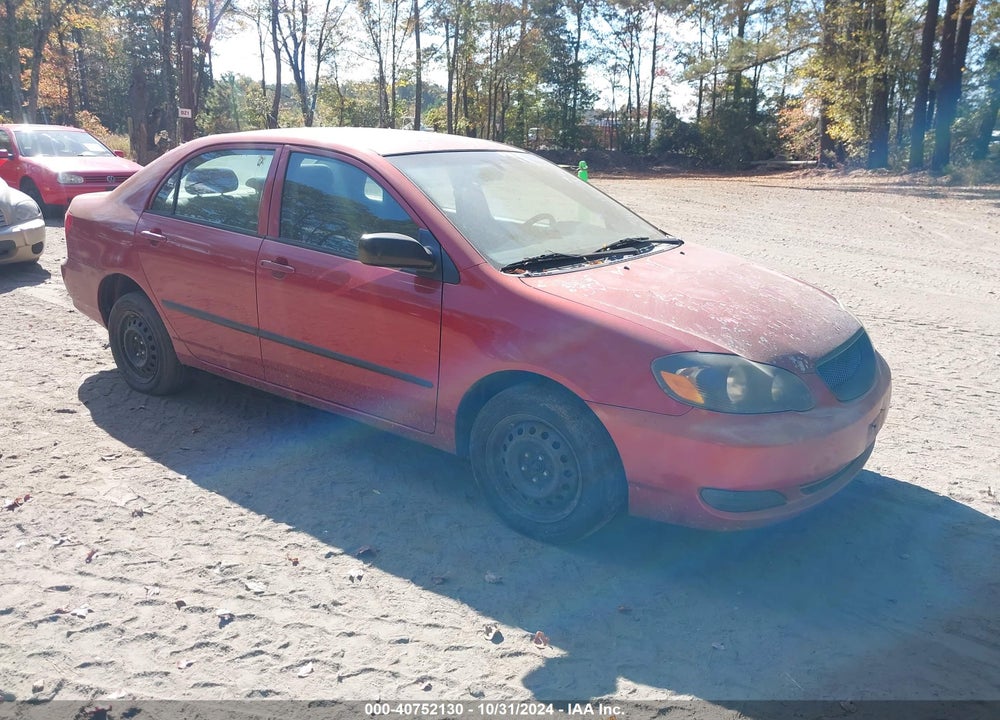 2008 TOYOTA COROLLA CE VIN: 2T1BR32E48C858713