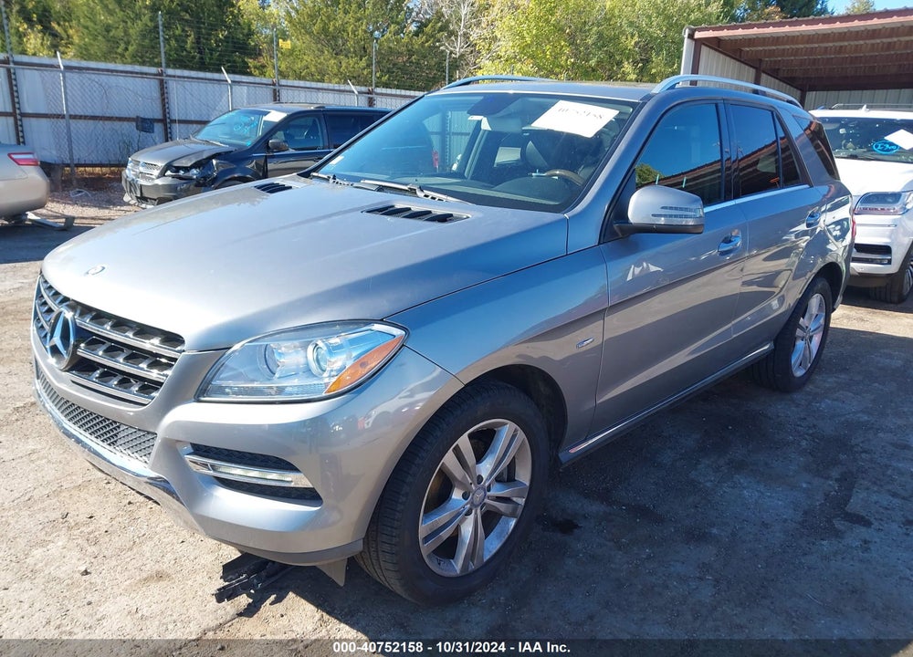2012 MERCEDES-BENZ ML 350 4MATIC VIN: 4JGDA5HB5CA028808