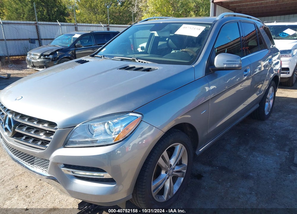 2012 MERCEDES-BENZ ML 350 4MATIC VIN: 4JGDA5HB5CA028808