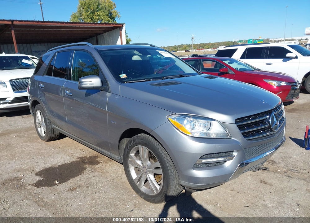 2012 MERCEDES-BENZ ML 350 4MATIC VIN: 4JGDA5HB5CA028808