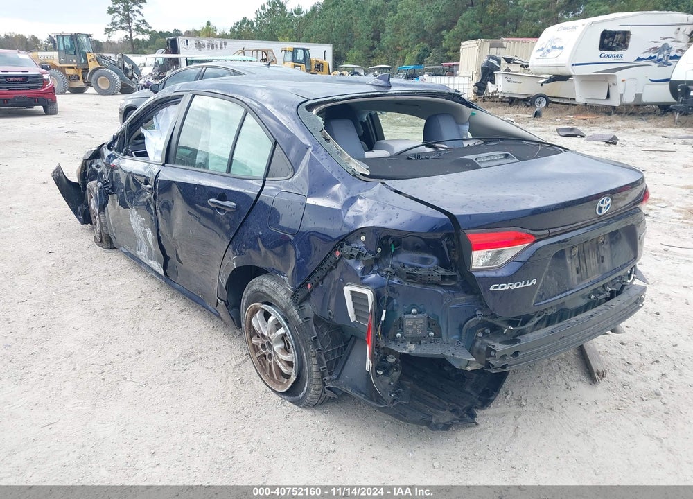 2022 TOYOTA COROLLA HYBRID LE VIN: JTDEAMDE1NJ041464
