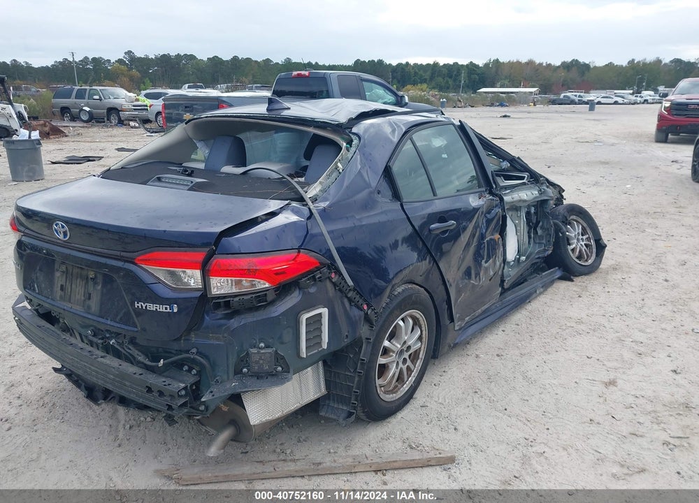 2022 TOYOTA COROLLA HYBRID LE VIN: JTDEAMDE1NJ041464