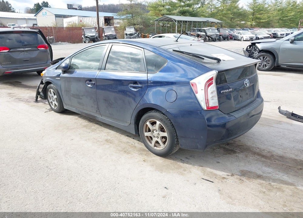 2012 TOYOTA PRIUS TWO VIN: JTDKN3DU7C1609531