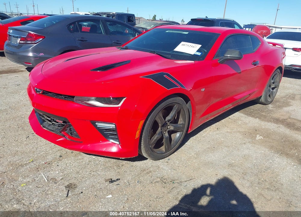 2018 CHEVROLET CAMARO 2SS VIN: 1G1FH1R72J0106159