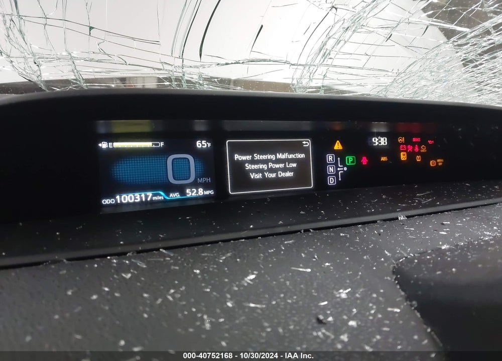 2016 TOYOTA PRIUS THREE VIN: JTDKARFUXG3503063