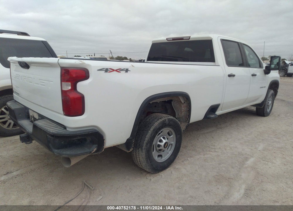 2021 CHEVROLET SILVERADO 2500HD 4WD LONG BED WT VIN: 1GC1YLEY1MF173753