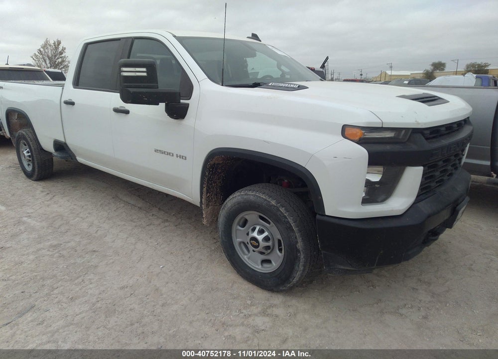 2021 CHEVROLET SILVERADO 2500HD 4WD LONG BED WT VIN: 1GC1YLEY1MF173753