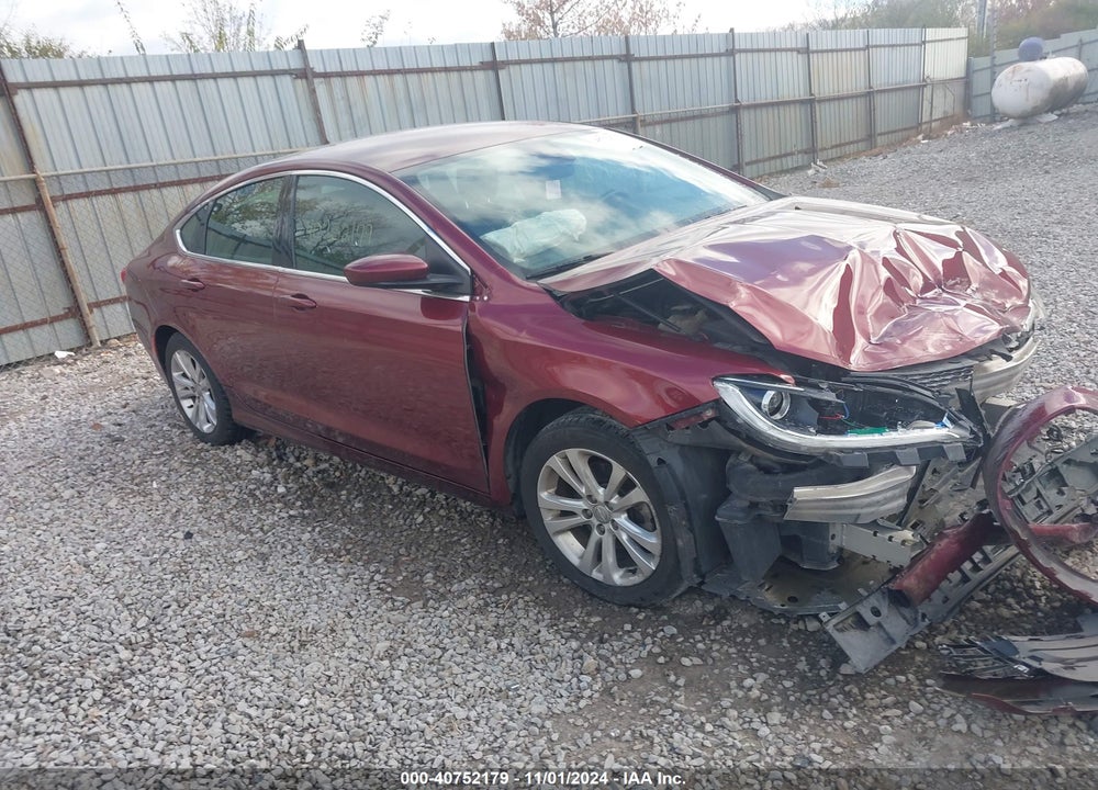 2015 CHRYSLER 200 LIMITED VIN: 1C3CCCAB5FN619442