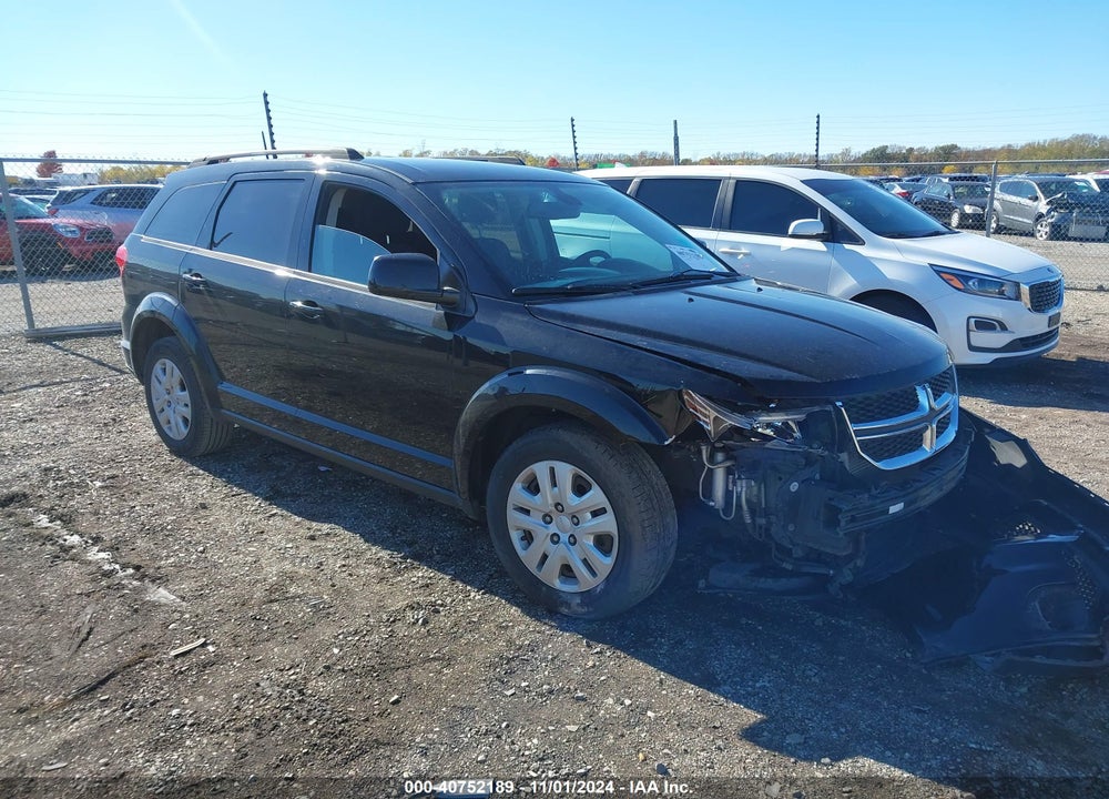 2019 DODGE JOURNEY SE VIN: 3C4PDCBB7KT844772