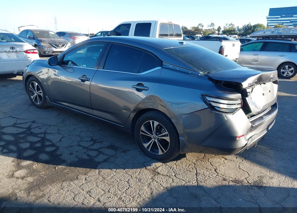 2022 NISSAN SENTRA SV XTRONIC CVT VIN: 3N1AB8CV9NY258084