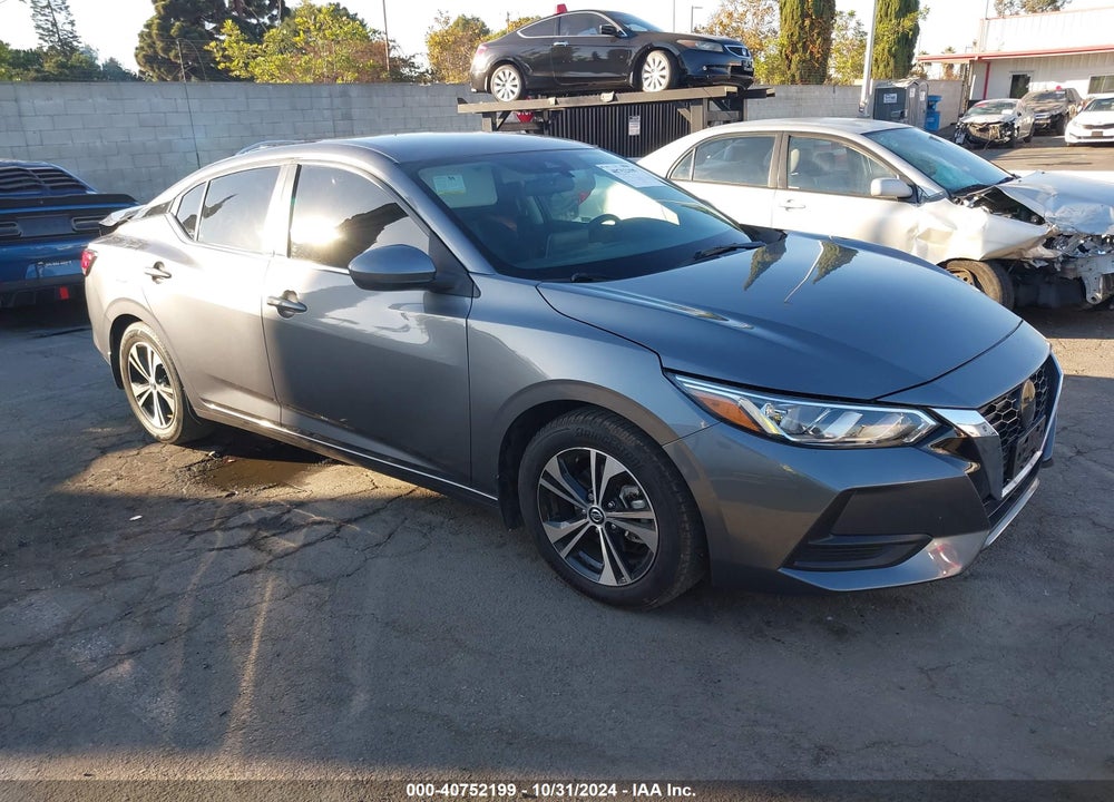2022 NISSAN SENTRA SV XTRONIC CVT VIN: 3N1AB8CV9NY258084