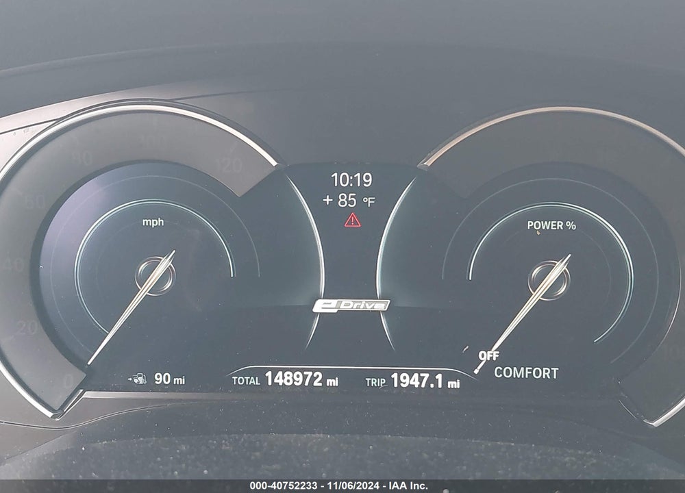 2019 BMW 530E IPERFORMANCE VIN: WBAJA9C55KB254143
